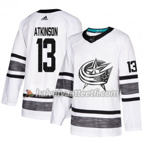 Miesten NHL Columbus Blue Jackets Pelipaita Cam Atkinson 13 2019 All-Star Adidas Valkoinen Authentic